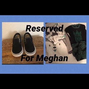 Toddler Boy Vans/ Pajamas